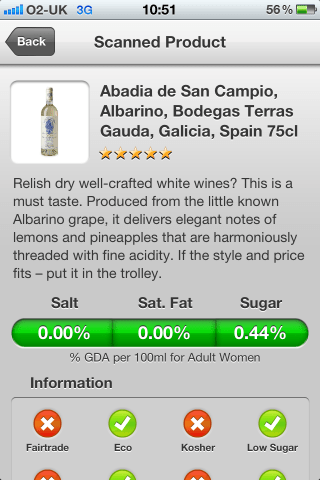 Can I Eat It iPhone App lets you know what is in the Abadia de San Campio
