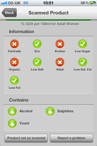 Can I Eat It iPhone App lets you know what is in the Abadia de San Campio