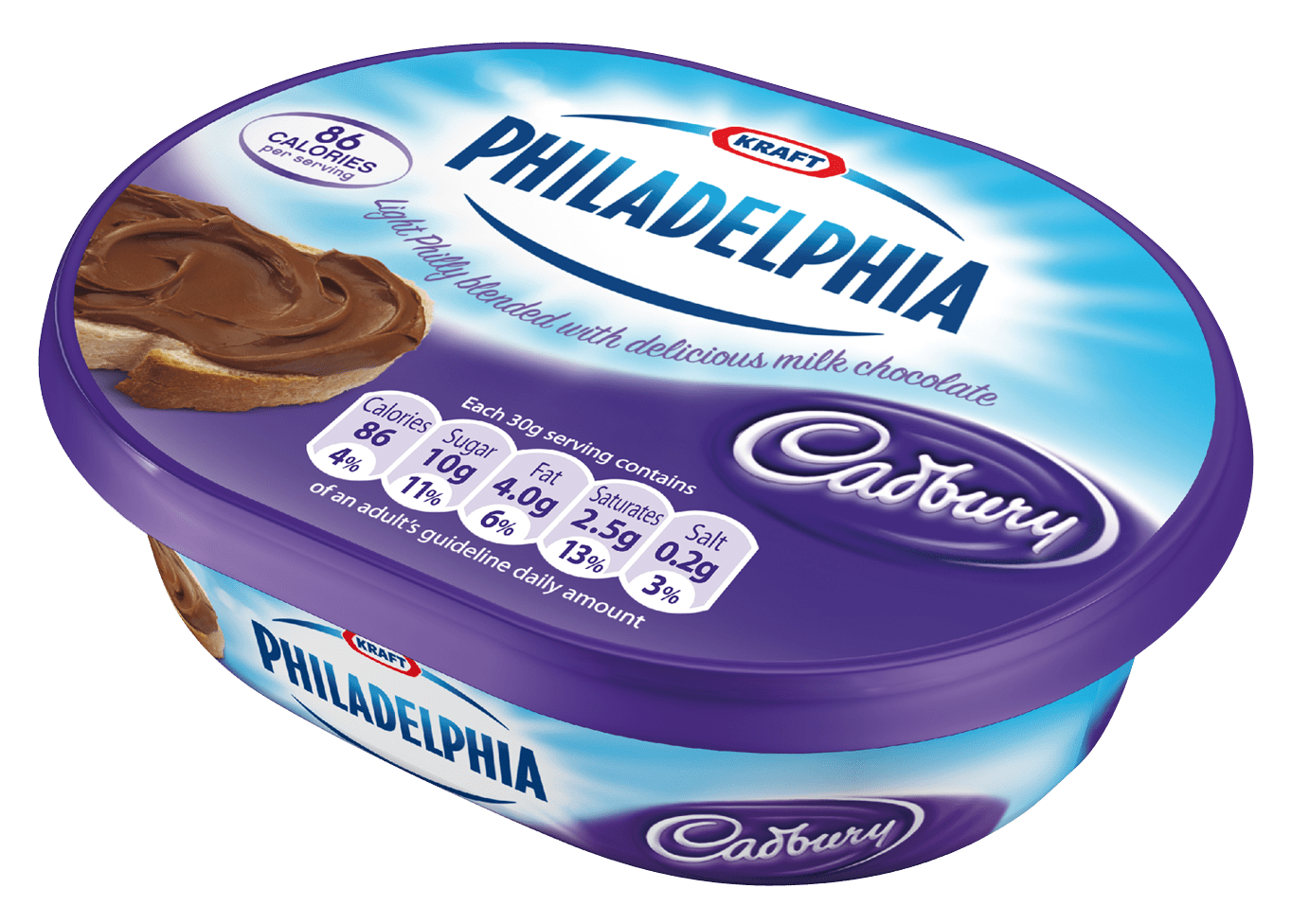 Can I Eat It iPhone App lets you know what is in the Philadelphia Light Philly with Cadbury Milk Chocolate