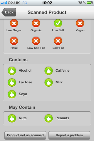 Can I Eat It iPhone App lets you know what is in the Waitrose Seriously Chocolate Marc de Champagne Dark Truffles